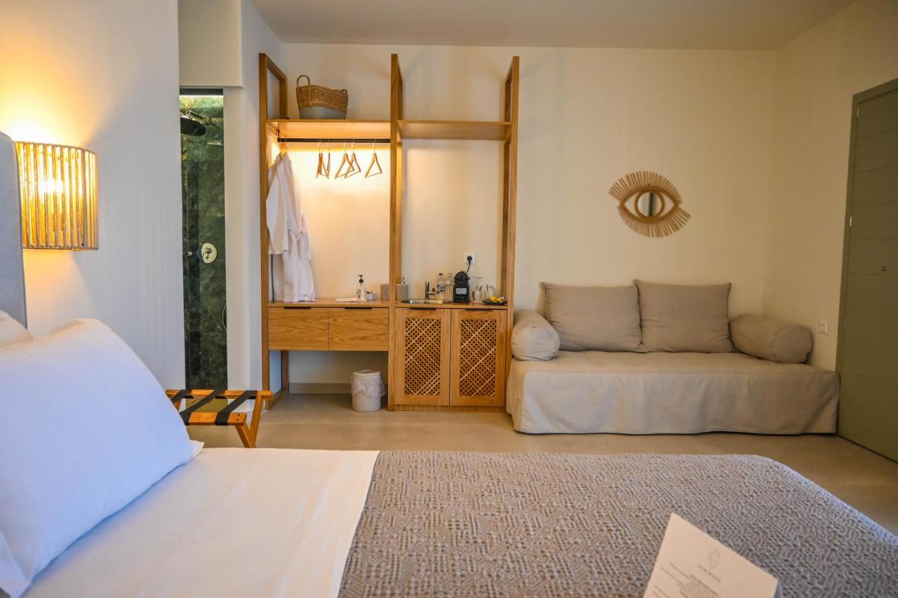 Schinoza Luxury Suites Schoinoussa エクステリア 写真